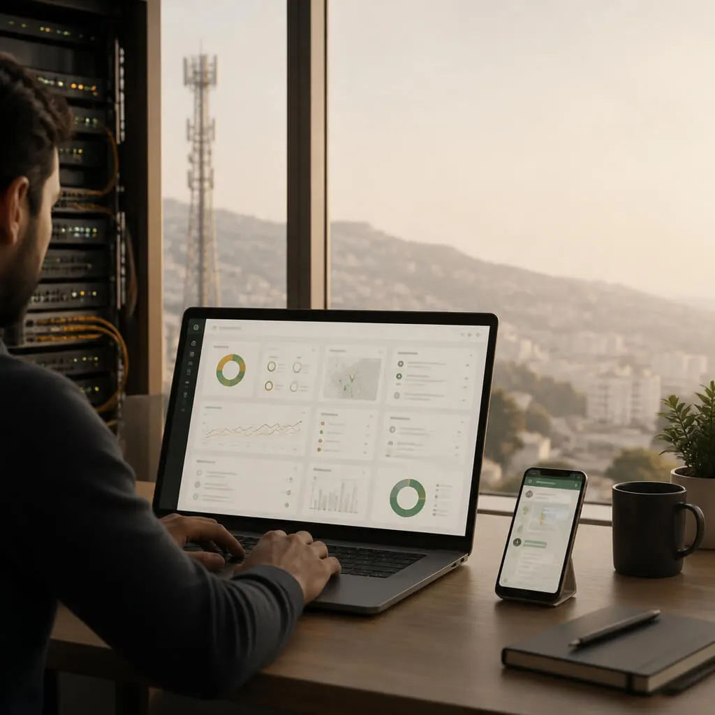 A Lebanese ISP with ~2,000 customers case study