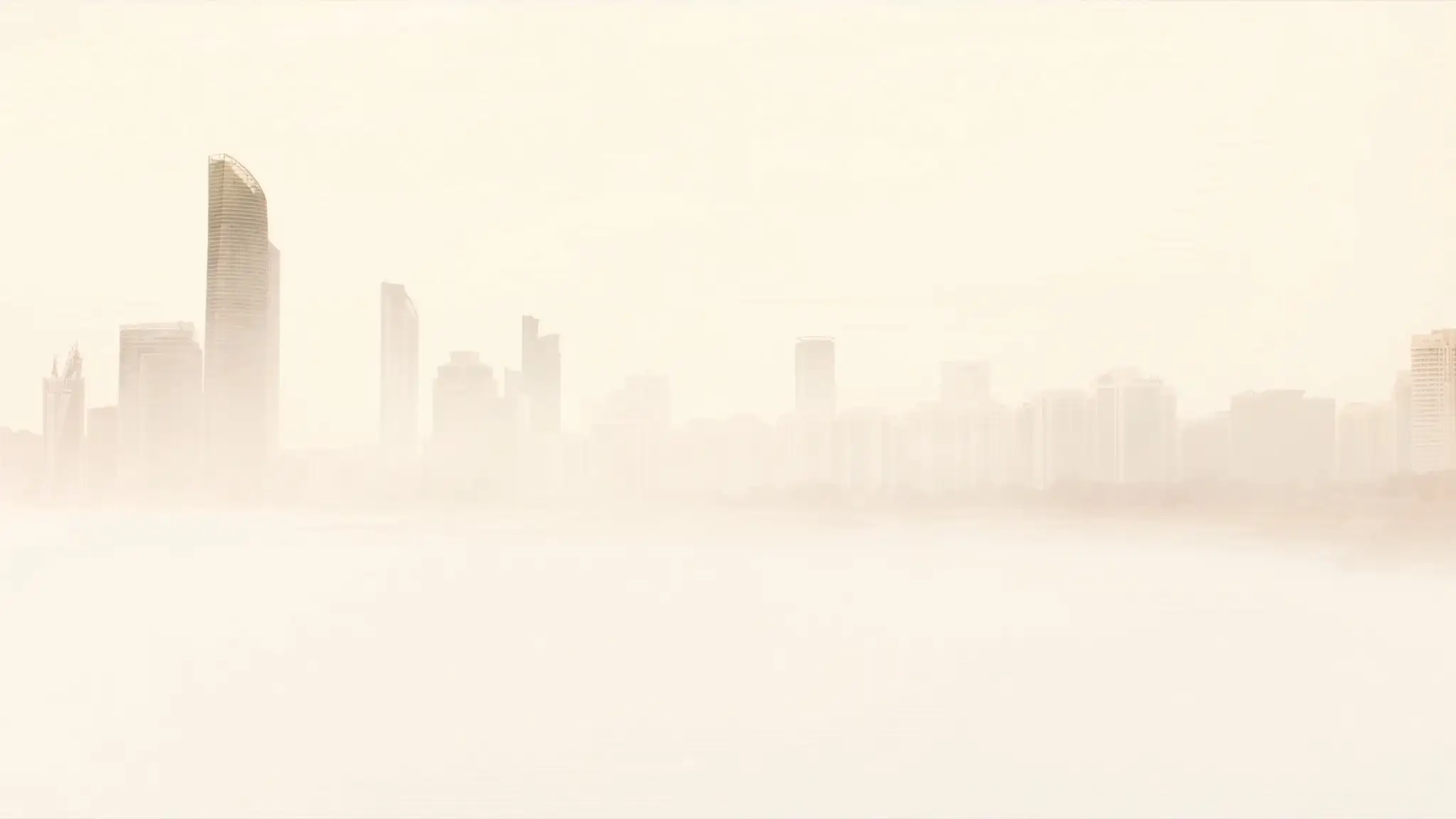 Abu Dhabi at dawn